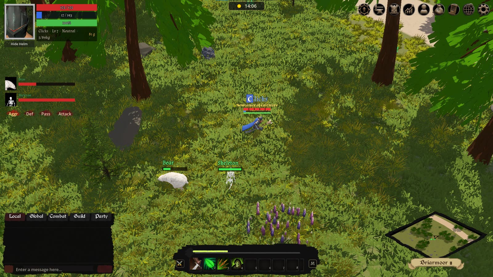 Beasts of the deep forest, tamed and wild