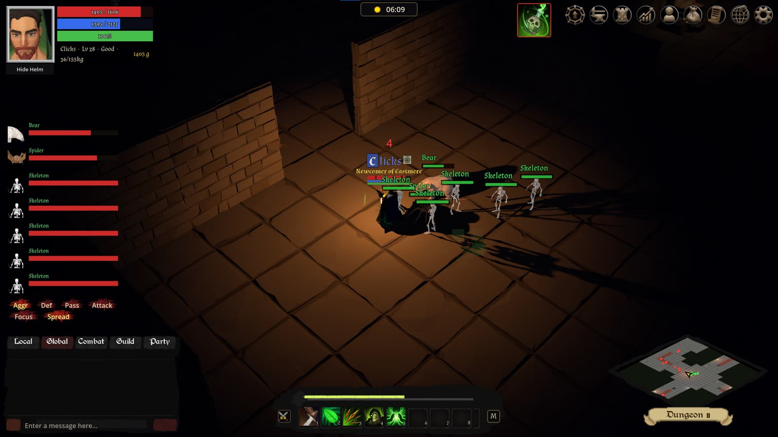 Down into the dungeon
